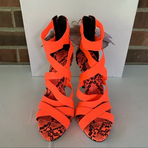 Jessica Simpson Women’s Jyra Pink High Heel Evening Cage Sandals US 8.5 M MINT - Picture 2 of 9